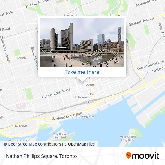 Nathan Phillips Square plan