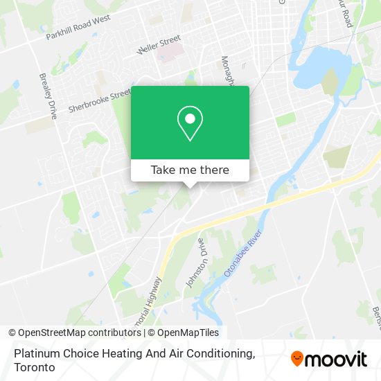Platinum Choice Heating And Air Conditioning map