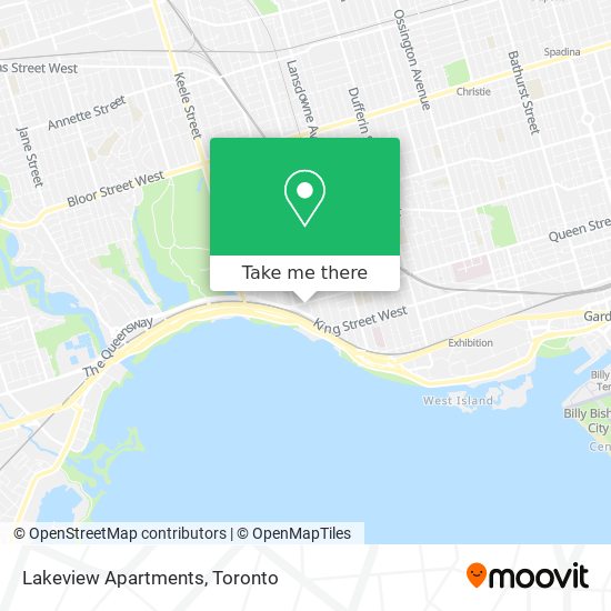 Lakeview Apartments map