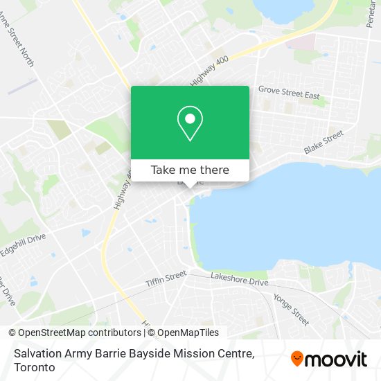 Salvation Army Barrie Bayside Mission Centre plan