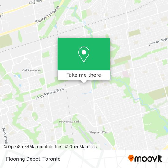 Flooring Depot map