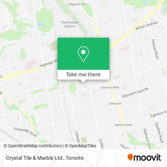 Crystal Tile & Marble Ltd. map