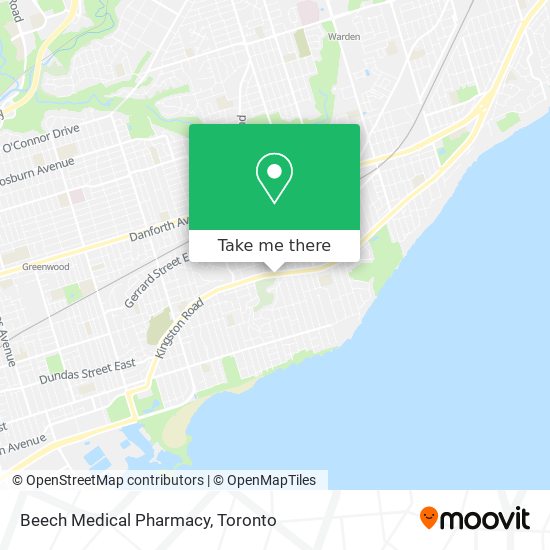 Beech Medical Pharmacy map