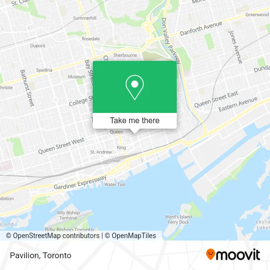 Pavilion map