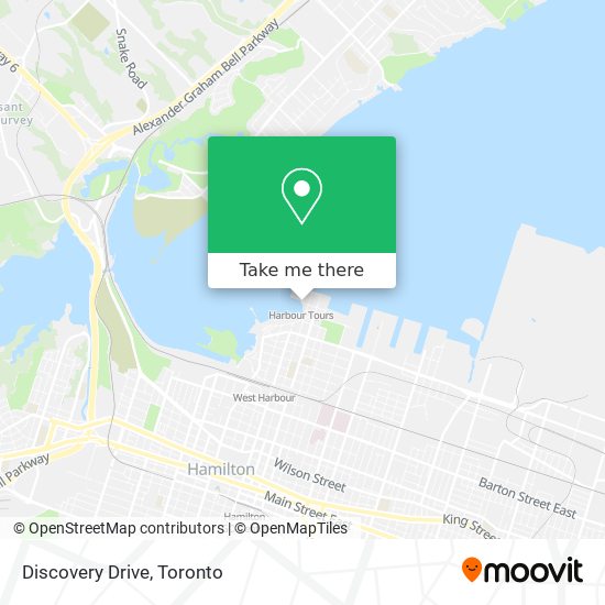Discovery Drive map