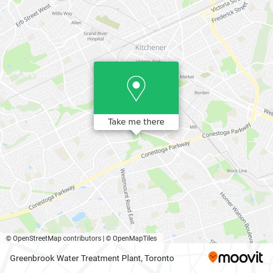 Greenbrook Water Treatment Plant map