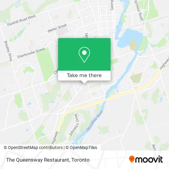 The Queensway Restaurant map