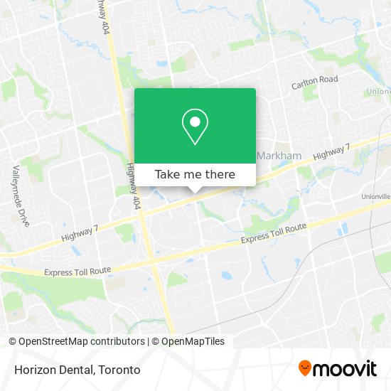 Horizon Dental map