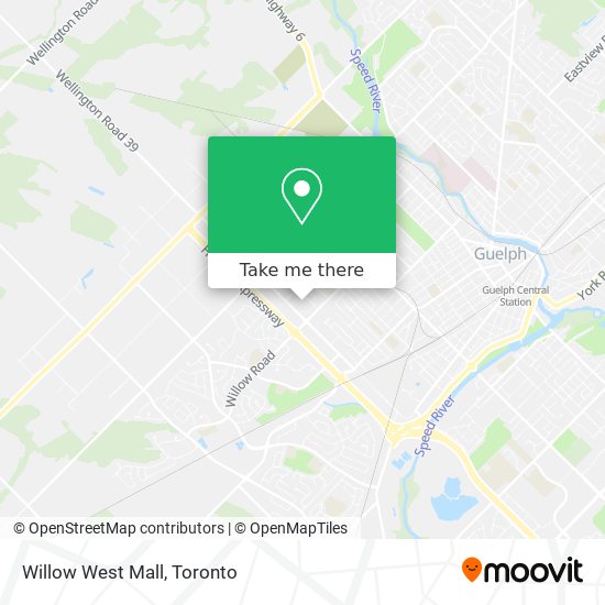 Willow West Mall map