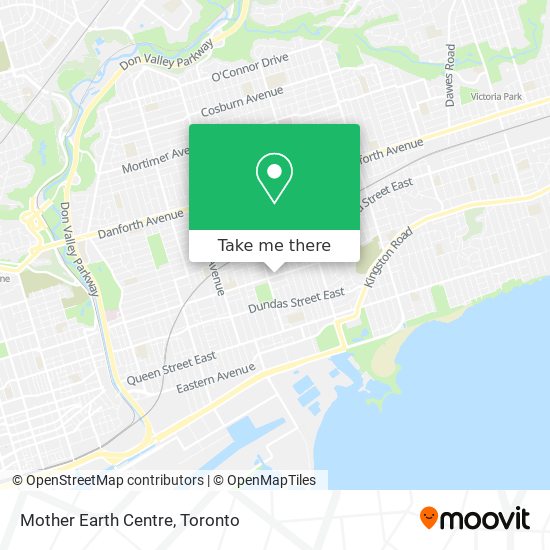 Mother Earth Centre map