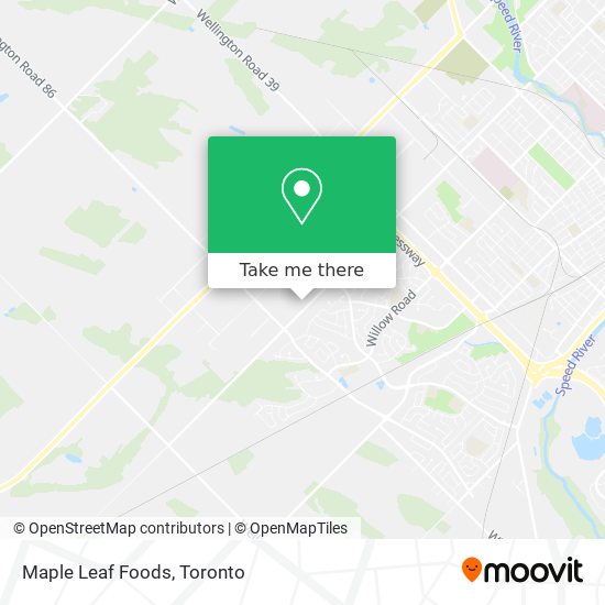 Maple Leaf Foods map