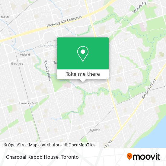 Charcoal Kabob House map
