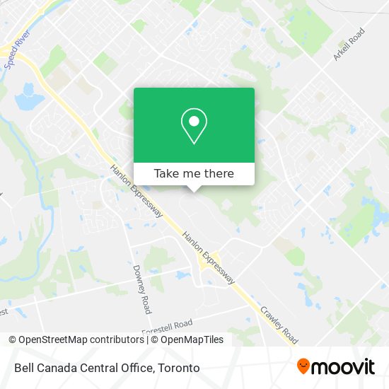 Bell Canada Central Office plan