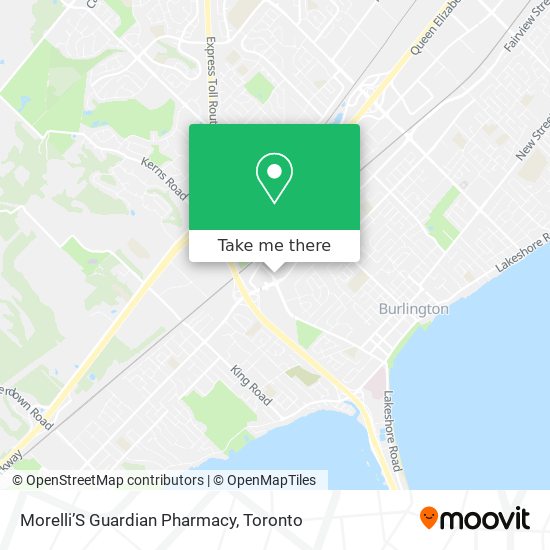 Morelli’S Guardian Pharmacy map