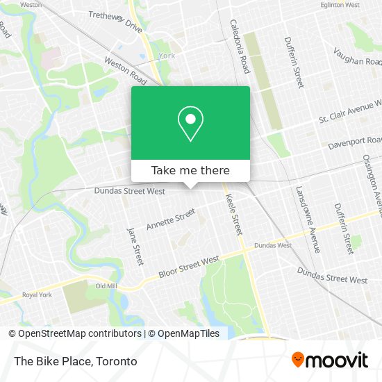 The Bike Place map