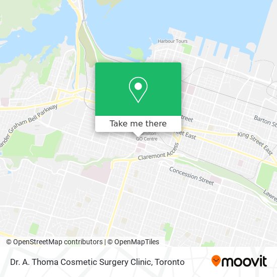 Dr. A. Thoma Cosmetic Surgery Clinic map