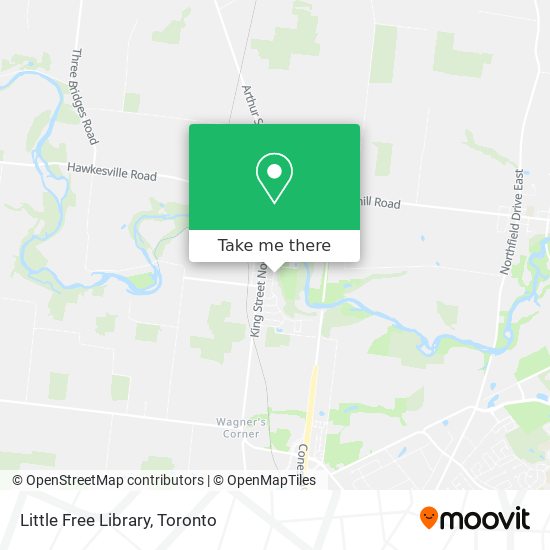 Little Free Library map