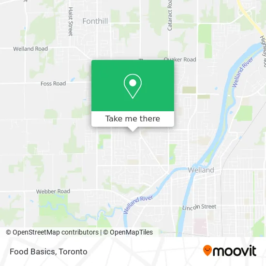 Food Basics map
