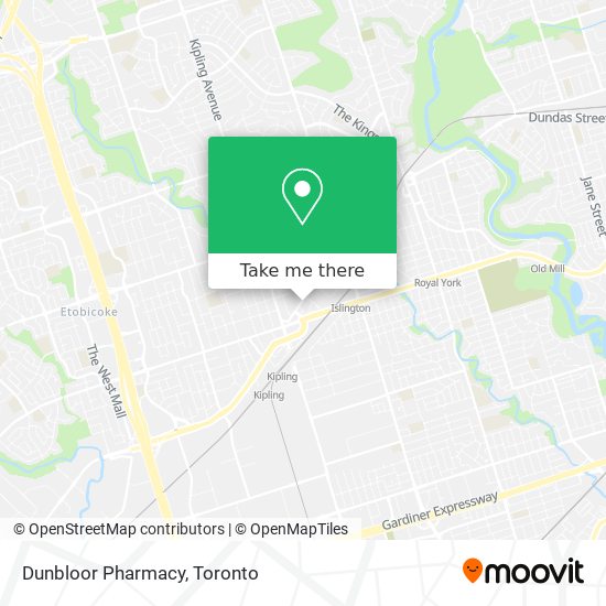 Dunbloor Pharmacy map