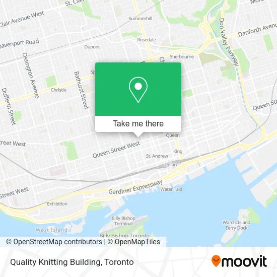 Quality Knitting Building map