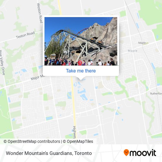 Wonder Mountain's Guardians map