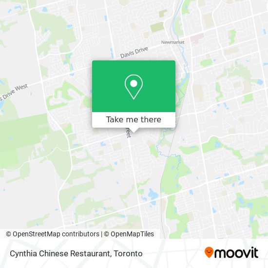 Cynthia Chinese Restaurant map