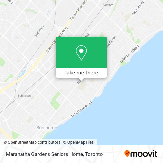 Maranatha Gardens Seniors Home map