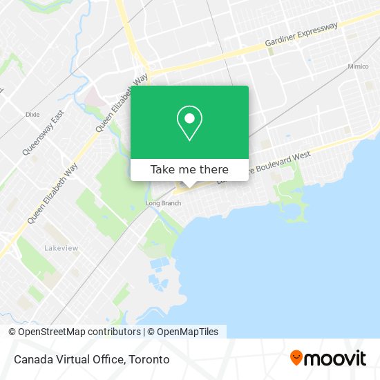 Canada Virtual Office map