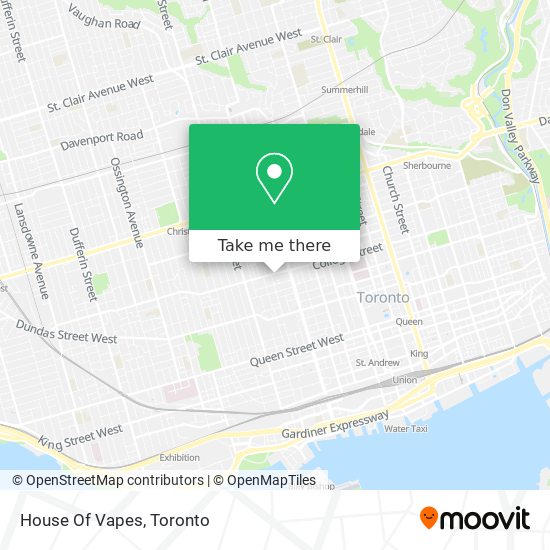 House Of Vapes map