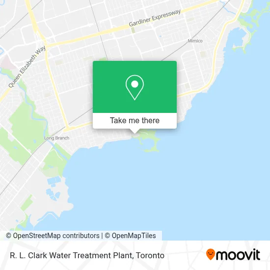 R. L. Clark Water Treatment Plant map