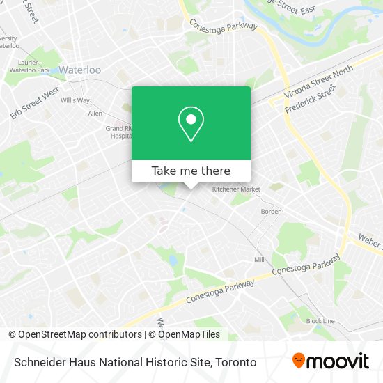 Schneider Haus National Historic Site map