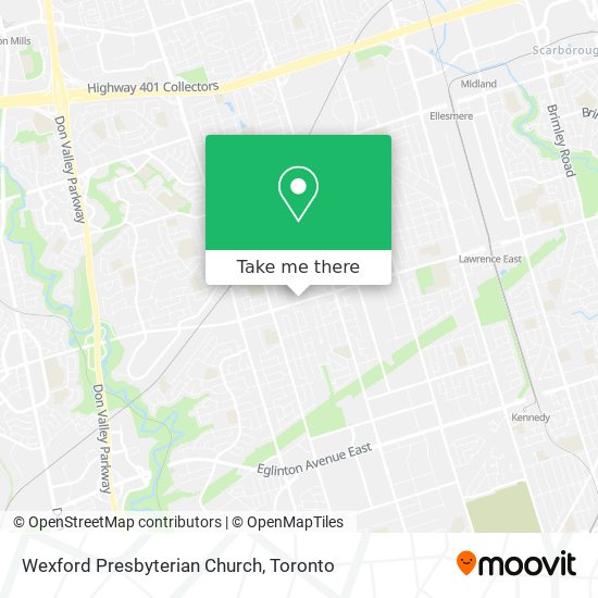 Wexford Presbyterian Church map