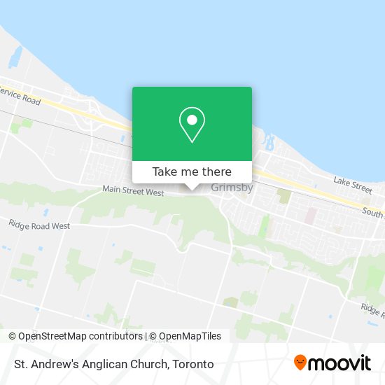 St. Andrew's Anglican Church map