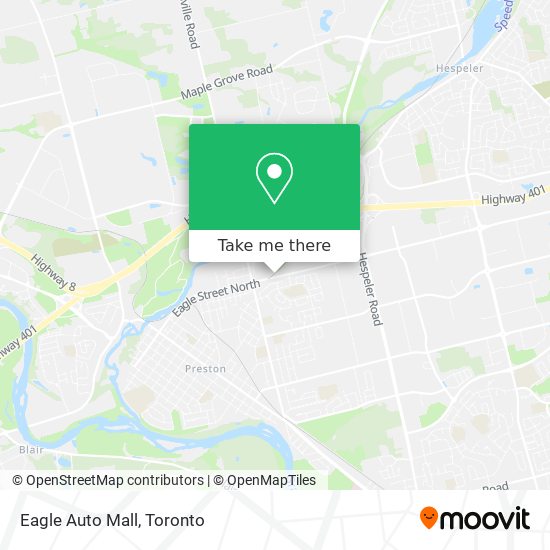 Eagle Auto Mall map