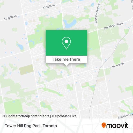 Tower Hill Dog Park map
