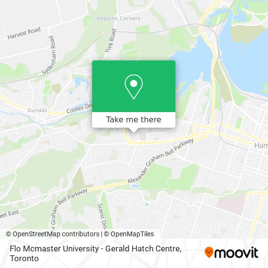Flo Mcmaster University - Gerald Hatch Centre map