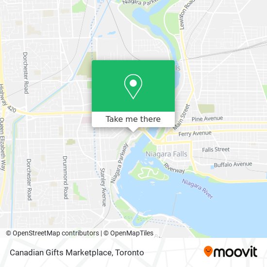 Canadian Gifts Marketplace map