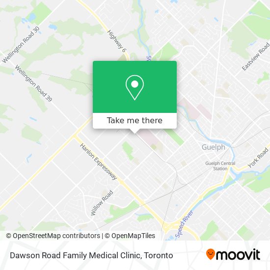 Dawson Road Family Medical Clinic map