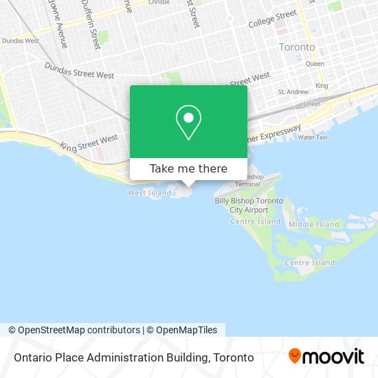 Ontario Place Administration Building plan