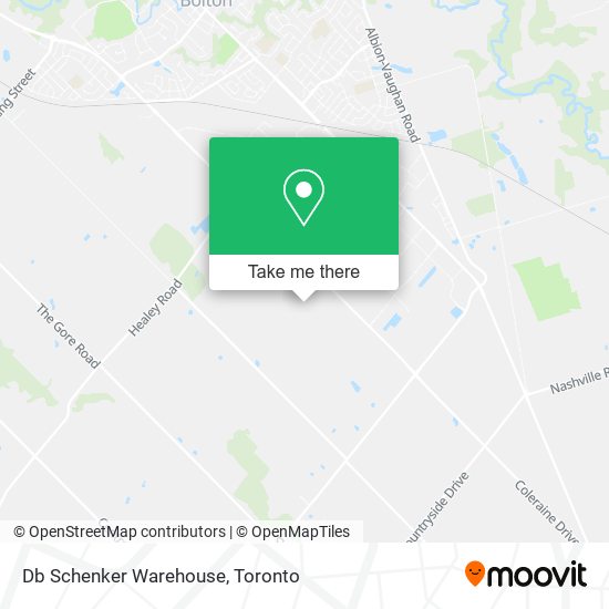 Db Schenker Warehouse map