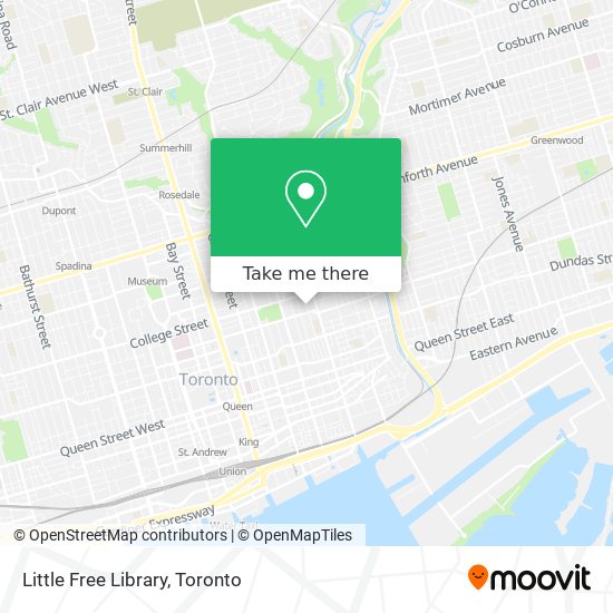 Little Free Library map