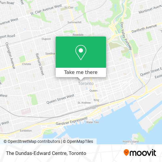 The Dundas-Edward Centre plan