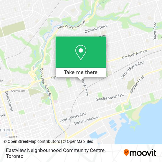 Eastview Neighbourhood Community Centre map