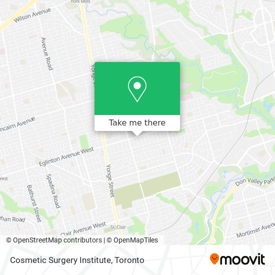 Cosmetic Surgery Institute map