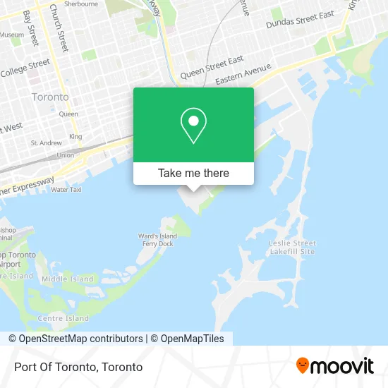 Port Of Toronto map