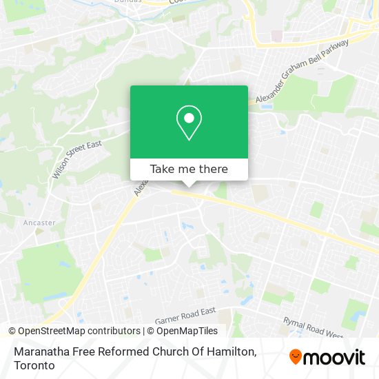 Maranatha Free Reformed Church Of Hamilton map