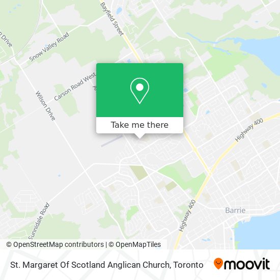 St. Margaret Of Scotland Anglican Church map