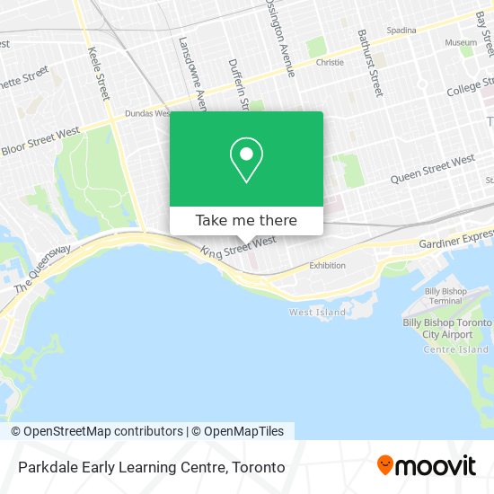 Parkdale Early Learning Centre map
