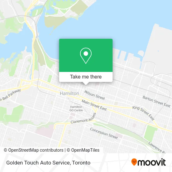 Golden Touch Auto Service map