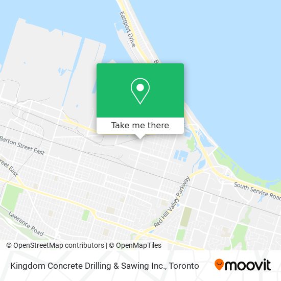 Kingdom Concrete Drilling & Sawing Inc. map